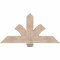 Ekena Millwork Redmond Smooth Timber Gable Bracket, Douglas Fir, 48"W x 24"H x 5 1/2"D x 5 1/2"F, 12/12 Pitch GBW048X24X0606RED00SDF - alternate 1